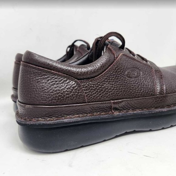 Men\'s 14  Propét villager lace up oxford  brown walking orthopedic shoes M4070 main image 6